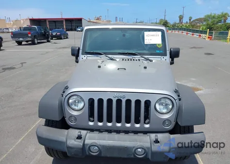 2016 Jeep Wrangler Unlimited Sport z USA, uszkodzony, nr VIN 1C4BJWDG7GL109953